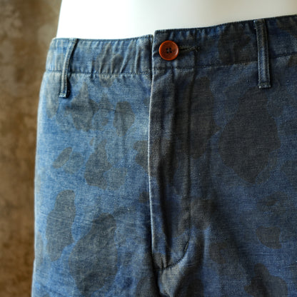 PREQUEL_P1005 Combat Indigo Field Shorts_コンバットショーツ
