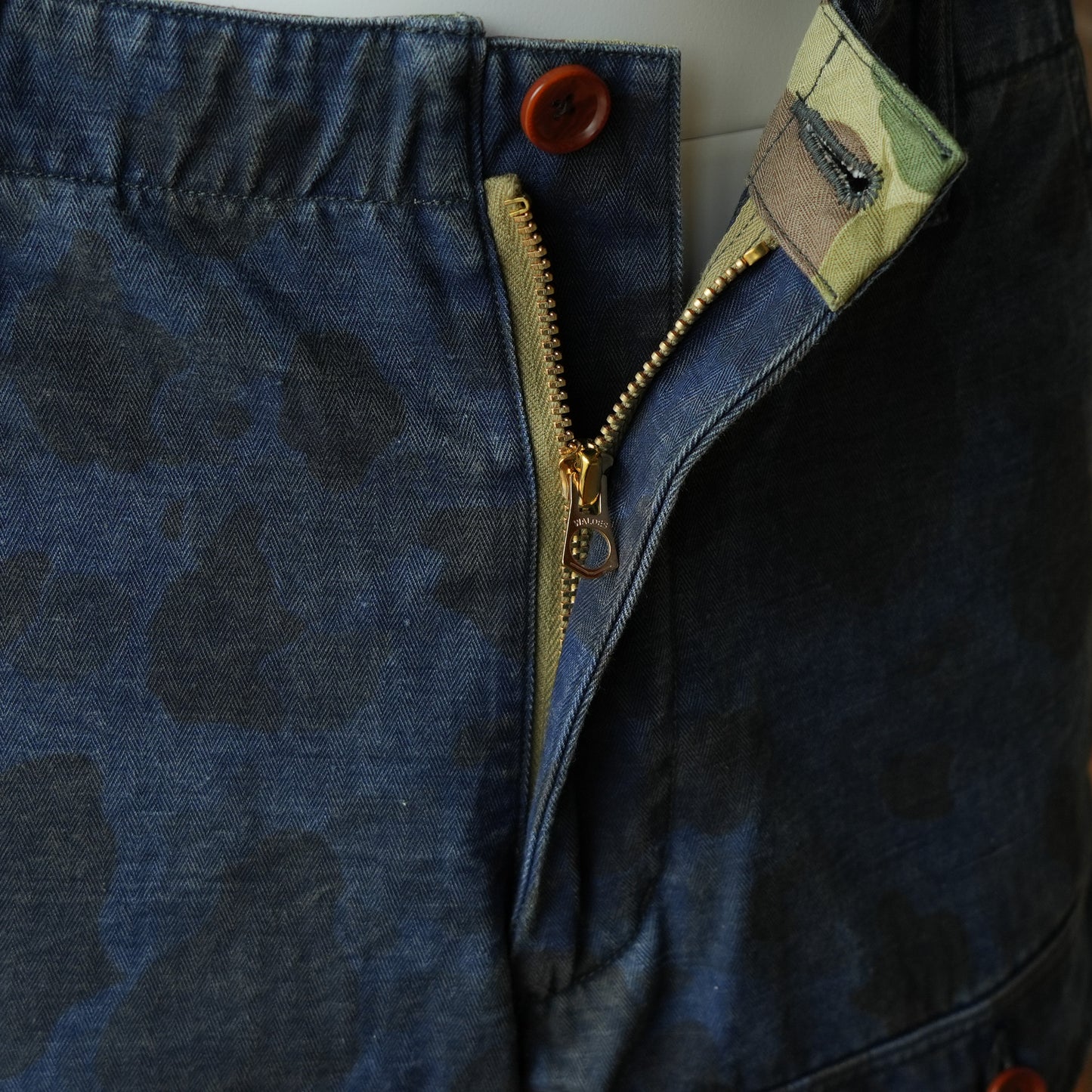PREQUEL_P1005 Combat Indigo Field Shorts_コンバットショーツ