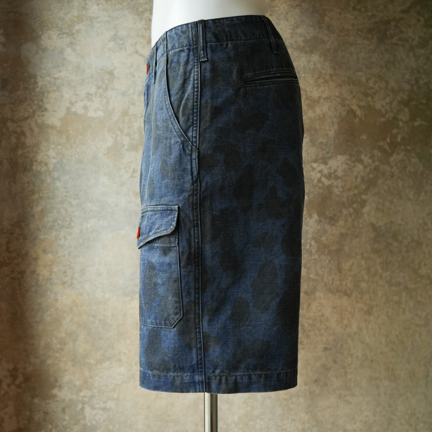 PREQUEL_P1005 Combat Indigo Field Shorts_コンバットショーツ