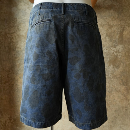 PREQUEL_P1005 Combat Indigo Field Shorts_コンバットショーツ