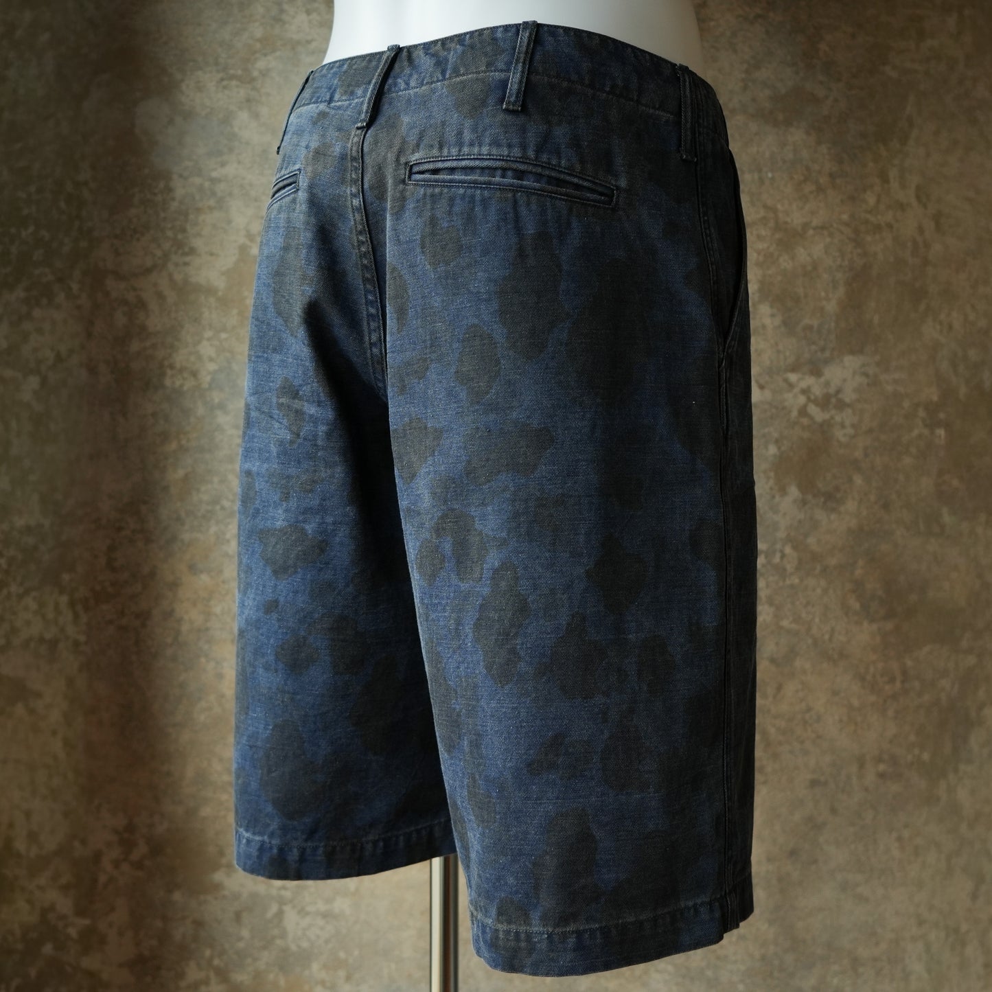 PREQUEL_P1005 Combat Indigo Field Shorts_コンバットショーツ