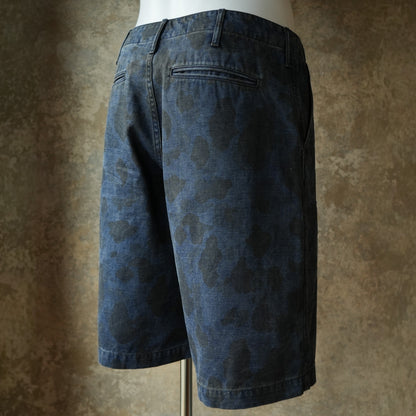 PREQUEL_P1005 Combat Indigo Field Shorts_コンバットショーツ