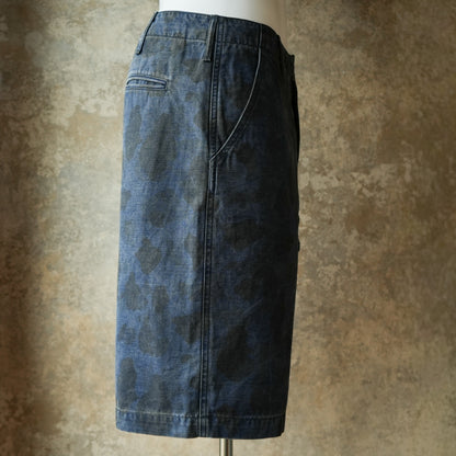 PREQUEL_P1005 Combat Indigo Field Shorts_コンバットショーツ