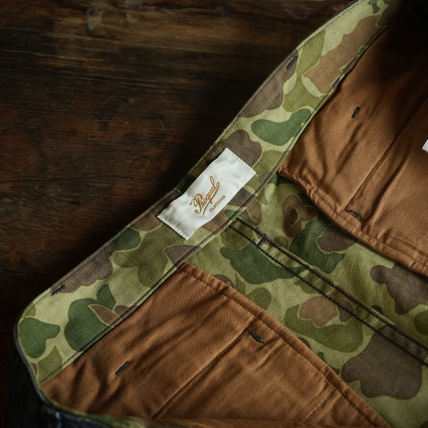 PREQUEL_P1005 Combat Indigo Field Shorts_コンバットショーツ