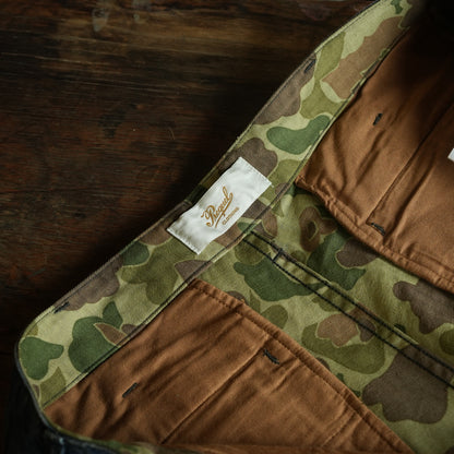 PREQUEL_P1005 Combat Indigo Field Shorts_コンバットショーツ