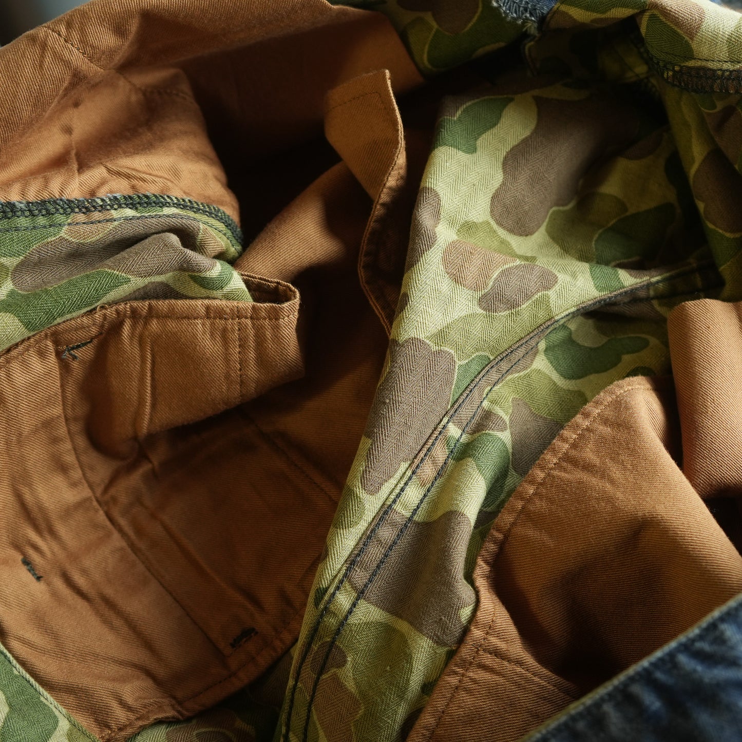 PREQUEL_P1005 Combat Indigo Field Shorts_コンバットショーツ