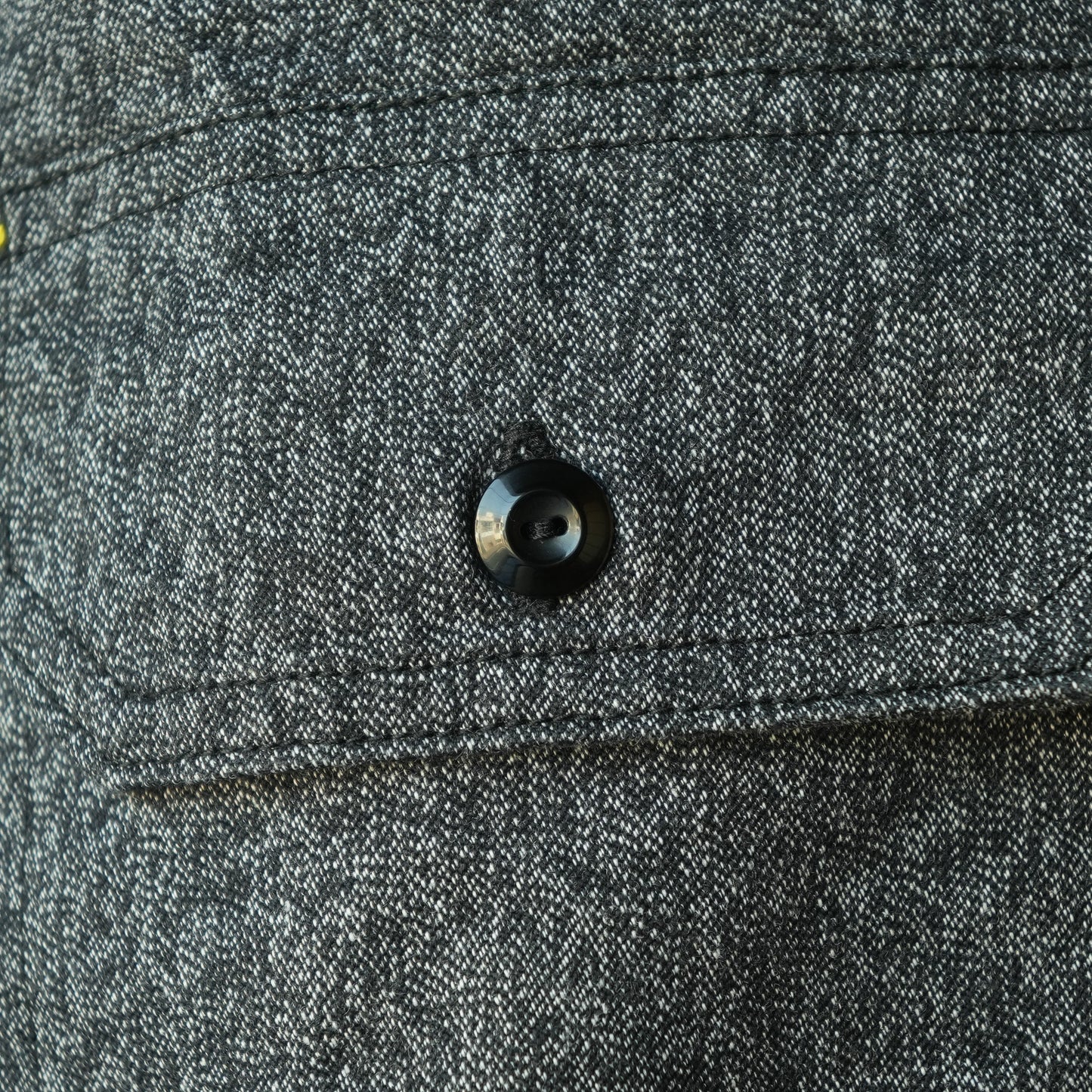 TCB Jeans_Uncle Cat Shirt_ブラックシャンブレー