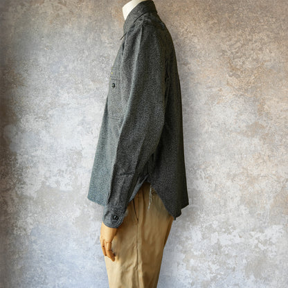 TCB Jeans_Uncle Cat Shirt_ブラックシャンブレー
