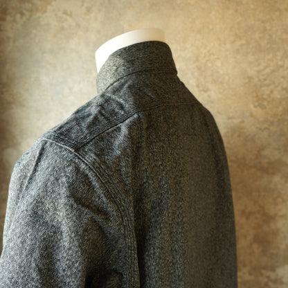 TCB Jeans_Uncle Cat Shirt_ブラックシャンブレー
