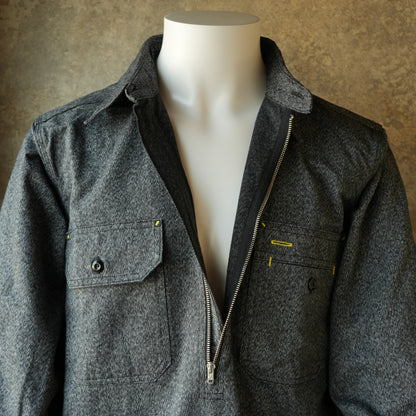 TCB Jeans_Uncle Cat Shirt_ブラックシャンブレー