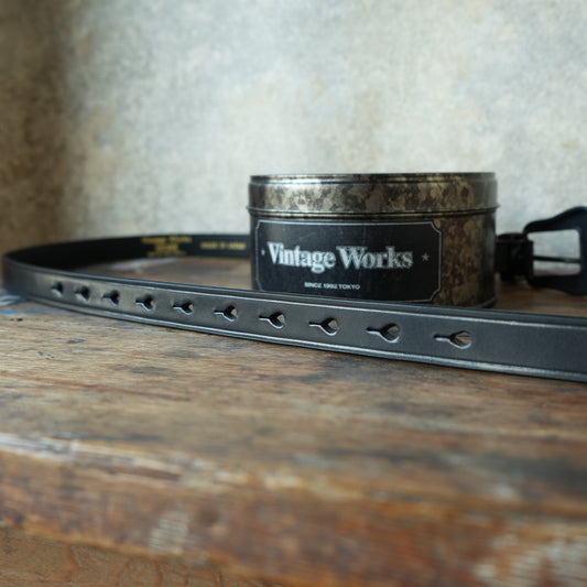 VINTAGE WORKS_DH5747 BLACKJB_ Black×Blackニッケルバックル