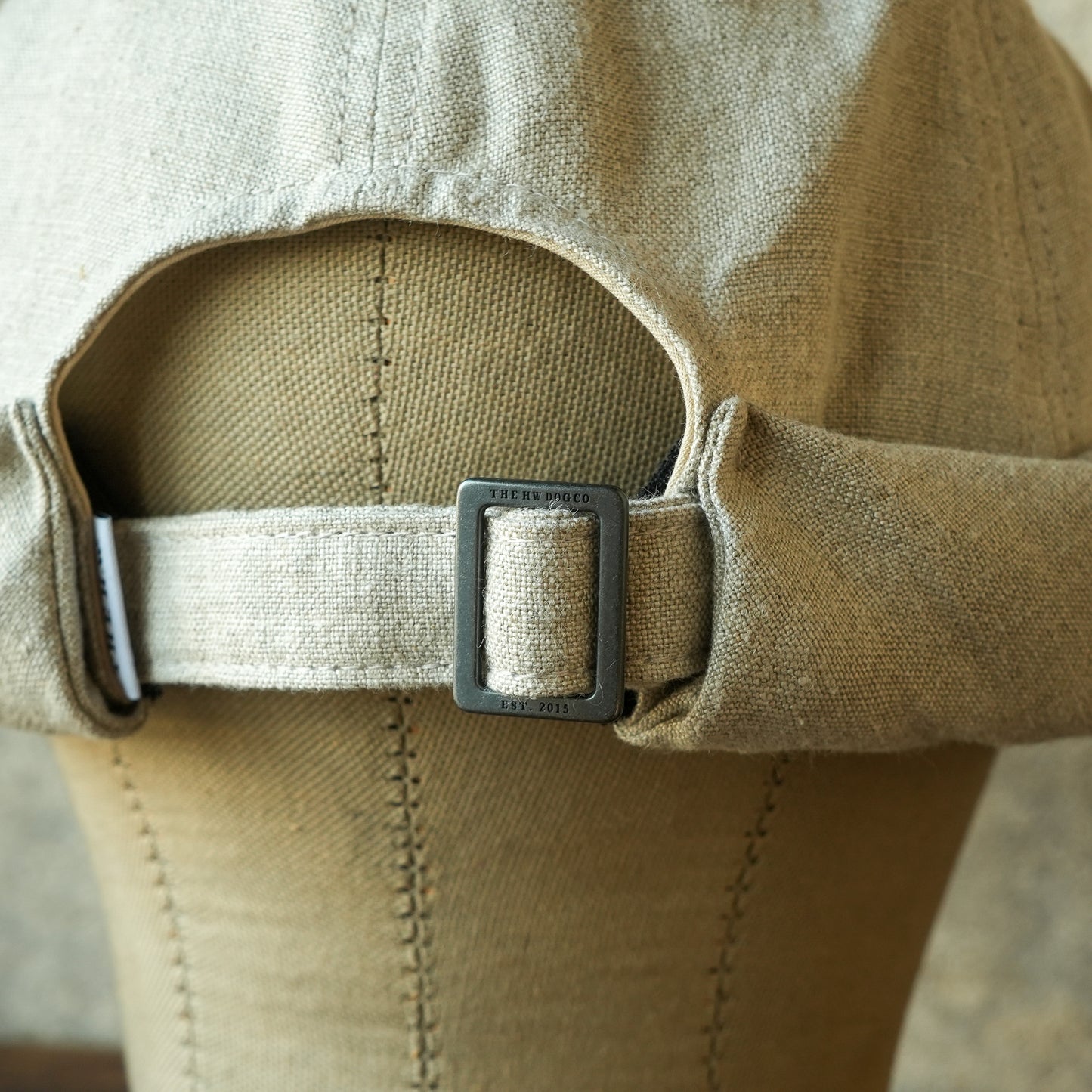 THE H.W.DOG&CO_ D-01166_LINEN CANVAS ROLL CAP - Natural