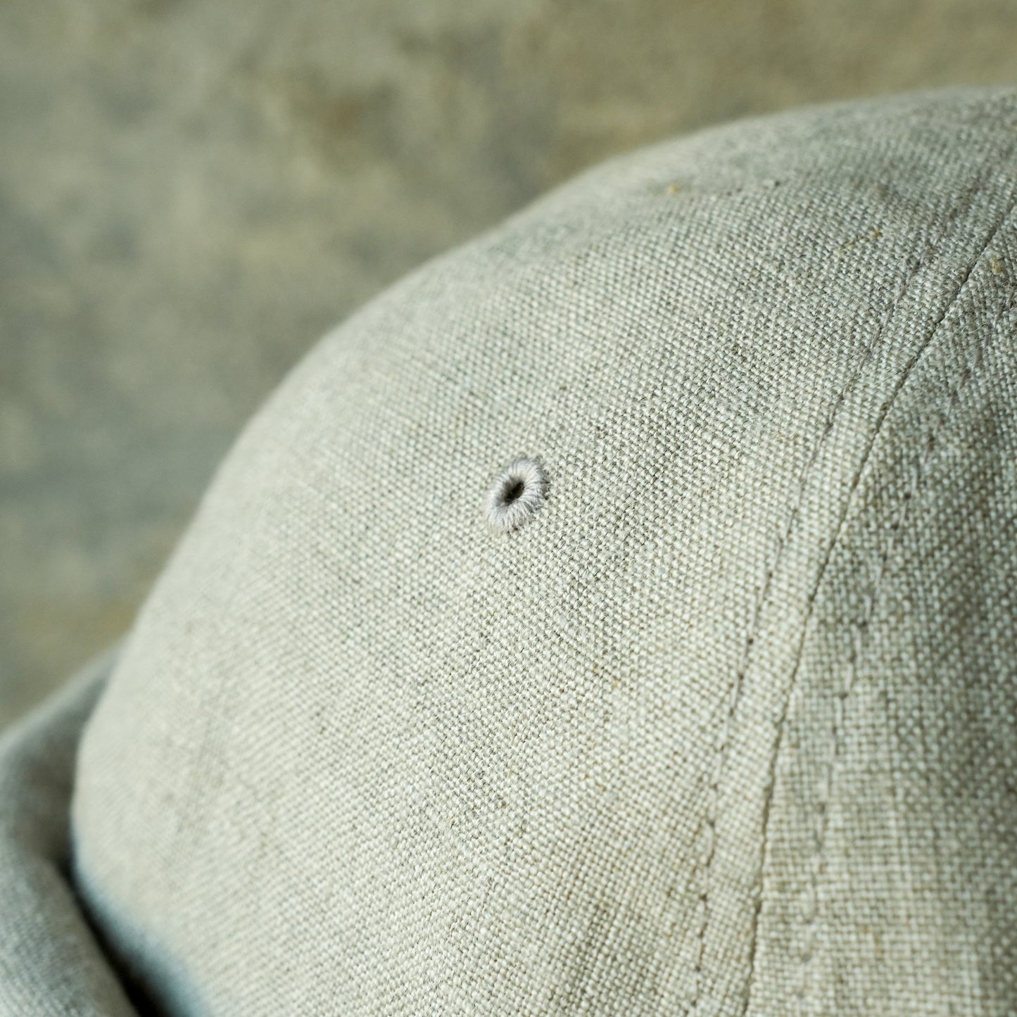 THE H.W.DOG&CO_ D-01166_LINEN CANVAS ROLL CAP - Natural