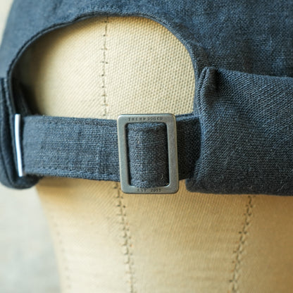 THE H.W.DOG&CO_ D-01166_LINEN CANVAS ROLL CAP - Navy
