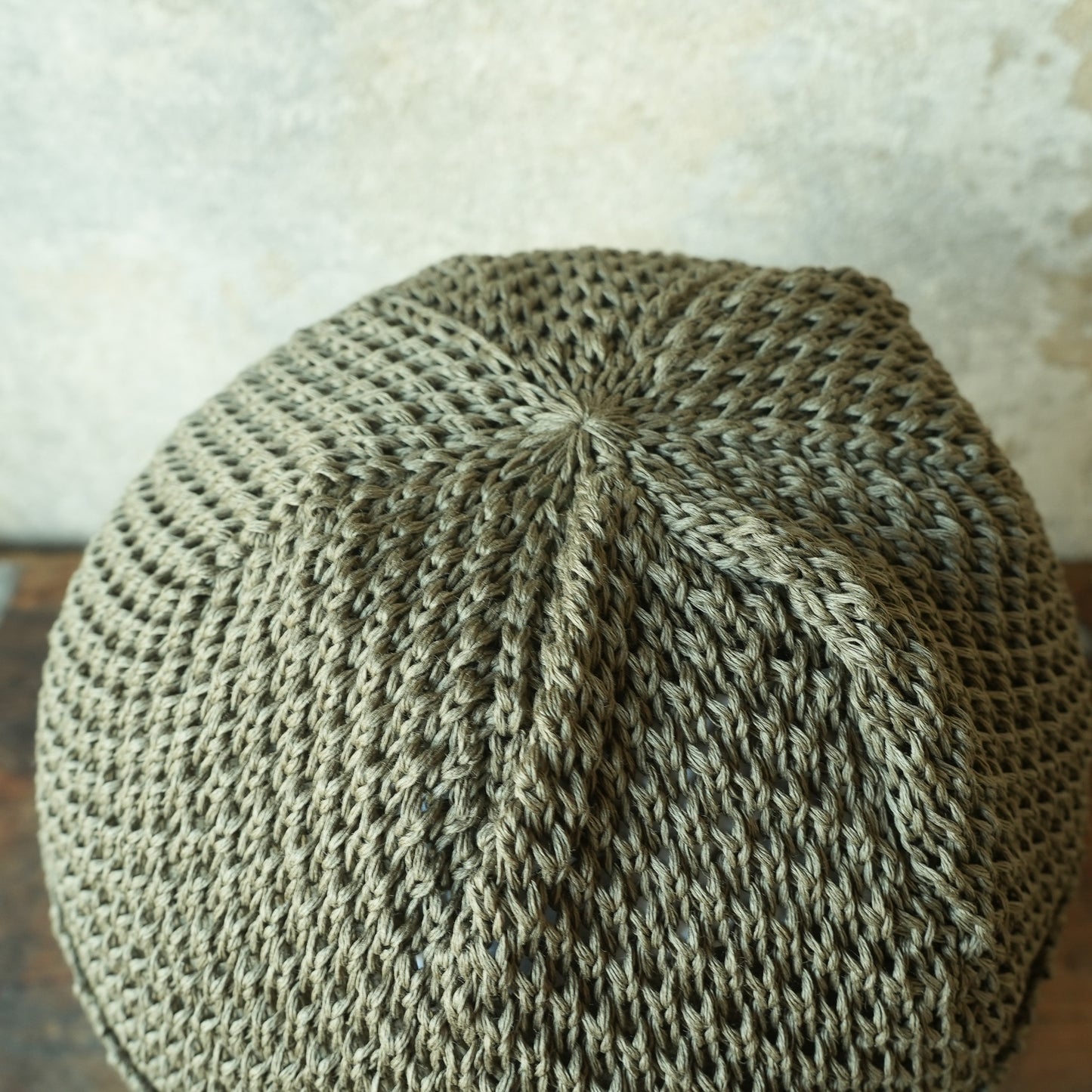 THE H.W.DOG&CO_ D-01221_SEED STITCH KNIT CAP_Olive