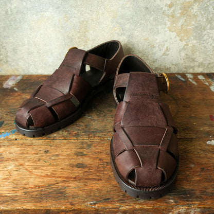 BROTHER BRIDGE_HEMINGWAY (ヘミングウェイ) SCRATCH MAROON/COW