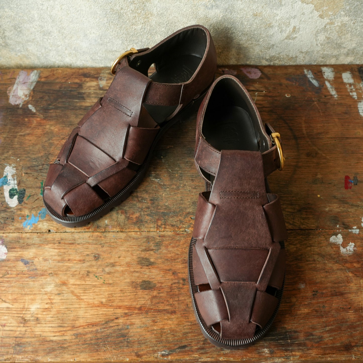 BROTHER BRIDGE_HEMINGWAY (ヘミングウェイ) SCRATCH MAROON/COW