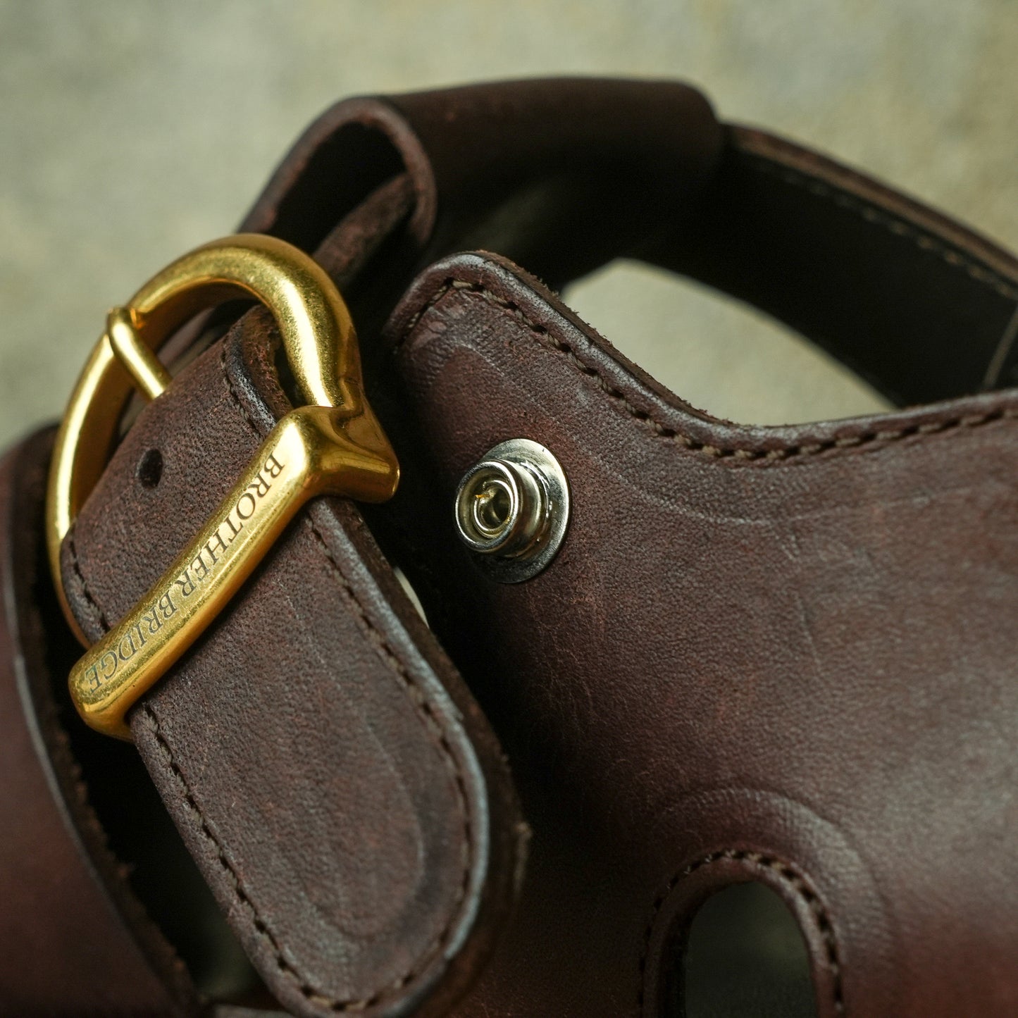 BROTHER BRIDGE_HEMINGWAY (ヘミングウェイ) SCRATCH MAROON/COW