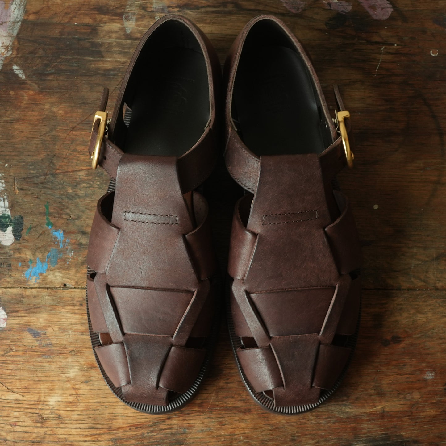 BROTHER BRIDGE_HEMINGWAY (ヘミングウェイ) SCRATCH MAROON/COW