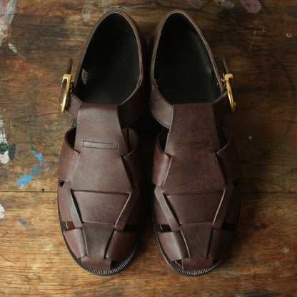 BROTHER BRIDGE_HEMINGWAY (ヘミングウェイ) SCRATCH MAROON/COW