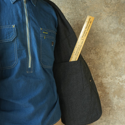 TCB Jeans_Huntsman Vest_Covert Herringbone