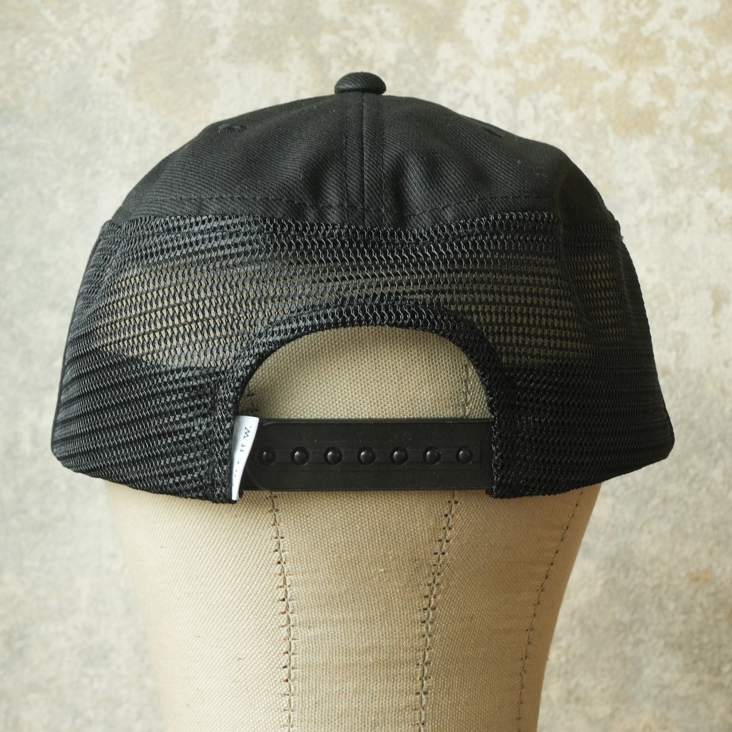 THE H.W.DOG&CO_ D-01168_SIDE MESH PAINTER CAP_BLACK