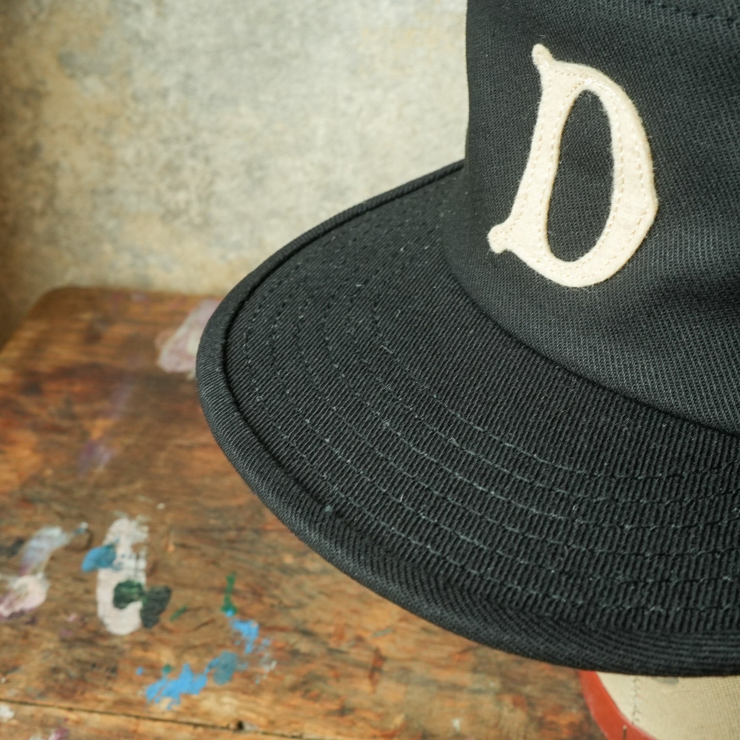 THE H.W.DOG&CO_ D-01168_SIDE MESH PAINTER CAP_BLACK