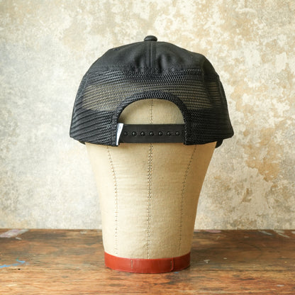 THE H.W.DOG&CO_ D-01168_SIDE MESH PAINTER CAP_BLACK