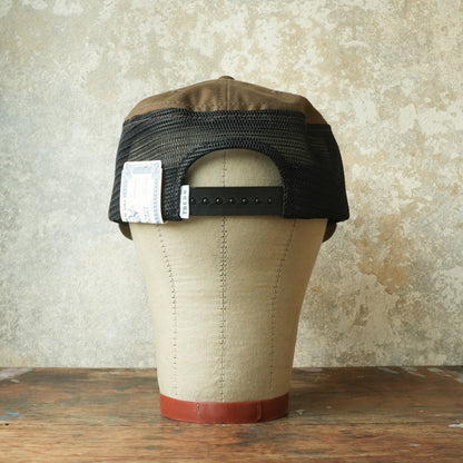 THE H.W.DOG&CO_ D-01168_SIDE MESH PAINTER CAP_BROWN