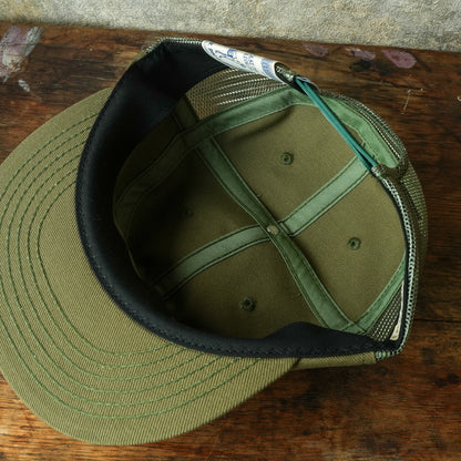 THE H.W.DOG&CO_ D-01168_SIDE MESH PAINTER CAP_OLIVE