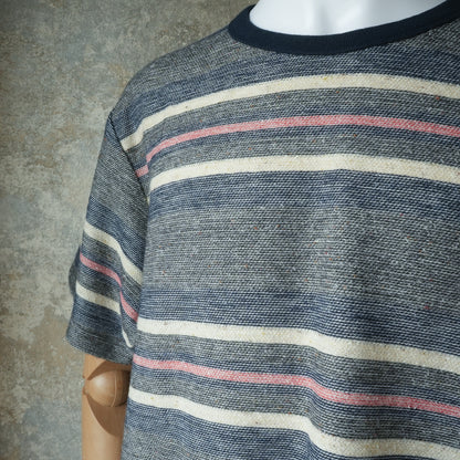 TCB Jeans_Inside-Out Stripe TEE_Type 2(濃いグレー)
