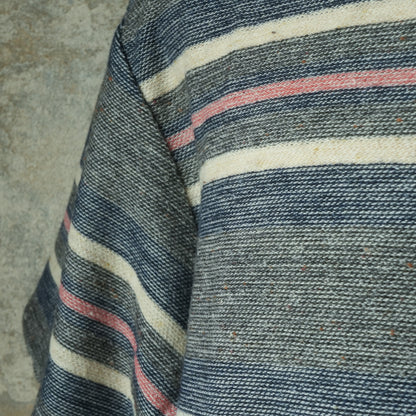 TCB Jeans_Inside-Out Stripe TEE_Type 2(濃いグレー)
