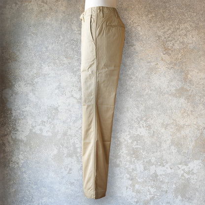WORKERS_ Officer Trousers, Regular Fit / Khaki No-1, 10 oz Chino