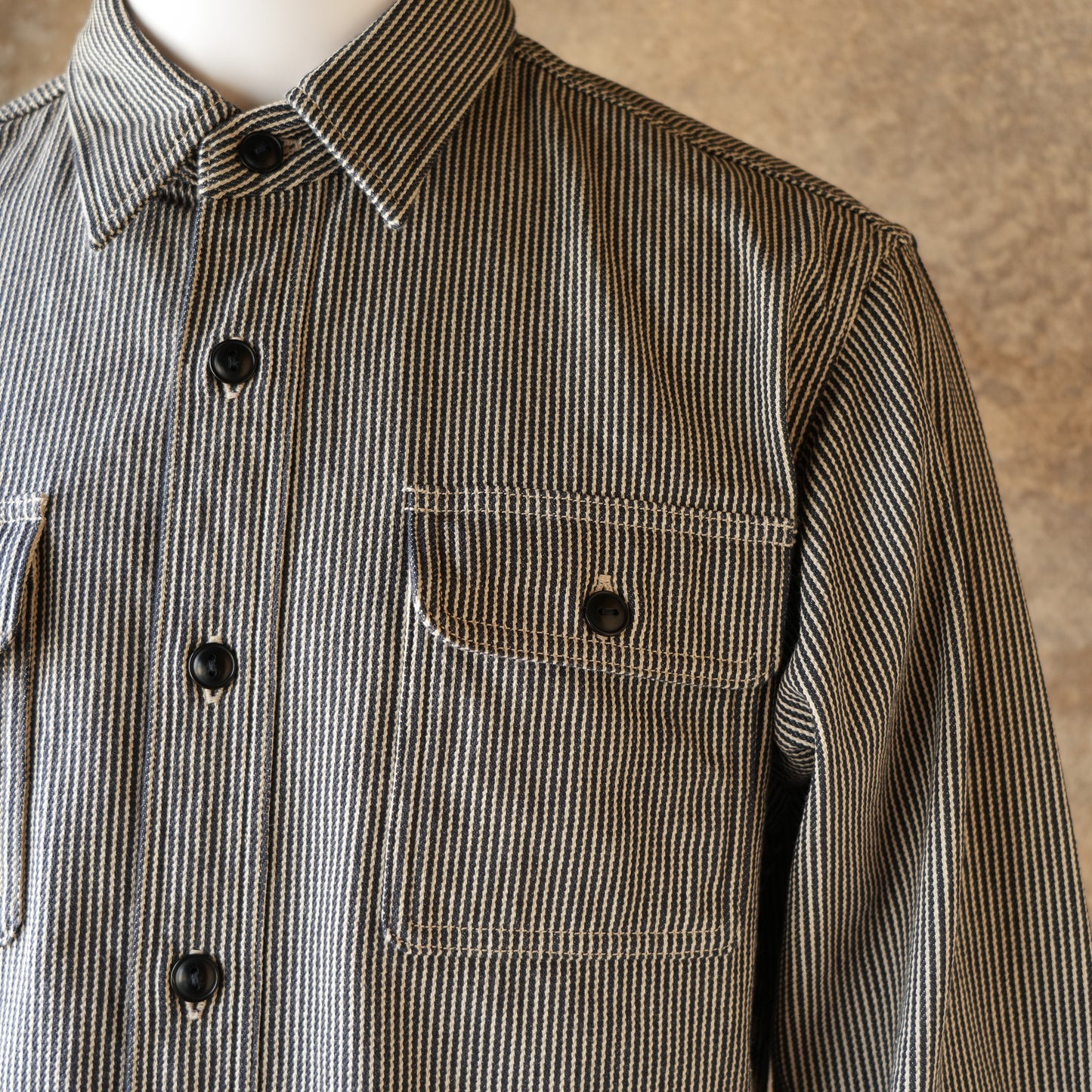 DELUXEWARE_HV-01A_HICKORY NEL SHIRT