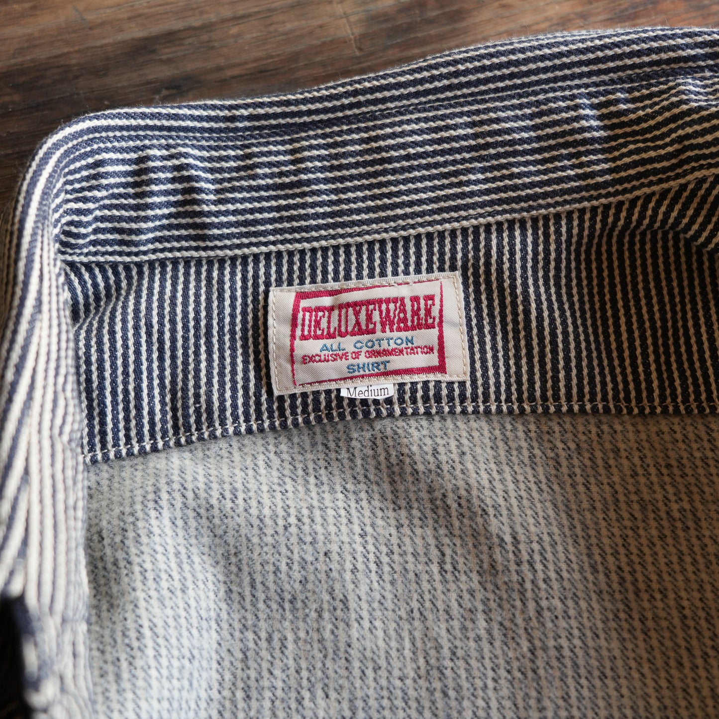 DELUXEWARE_HV-01A_HICKORY NEL SHIRT