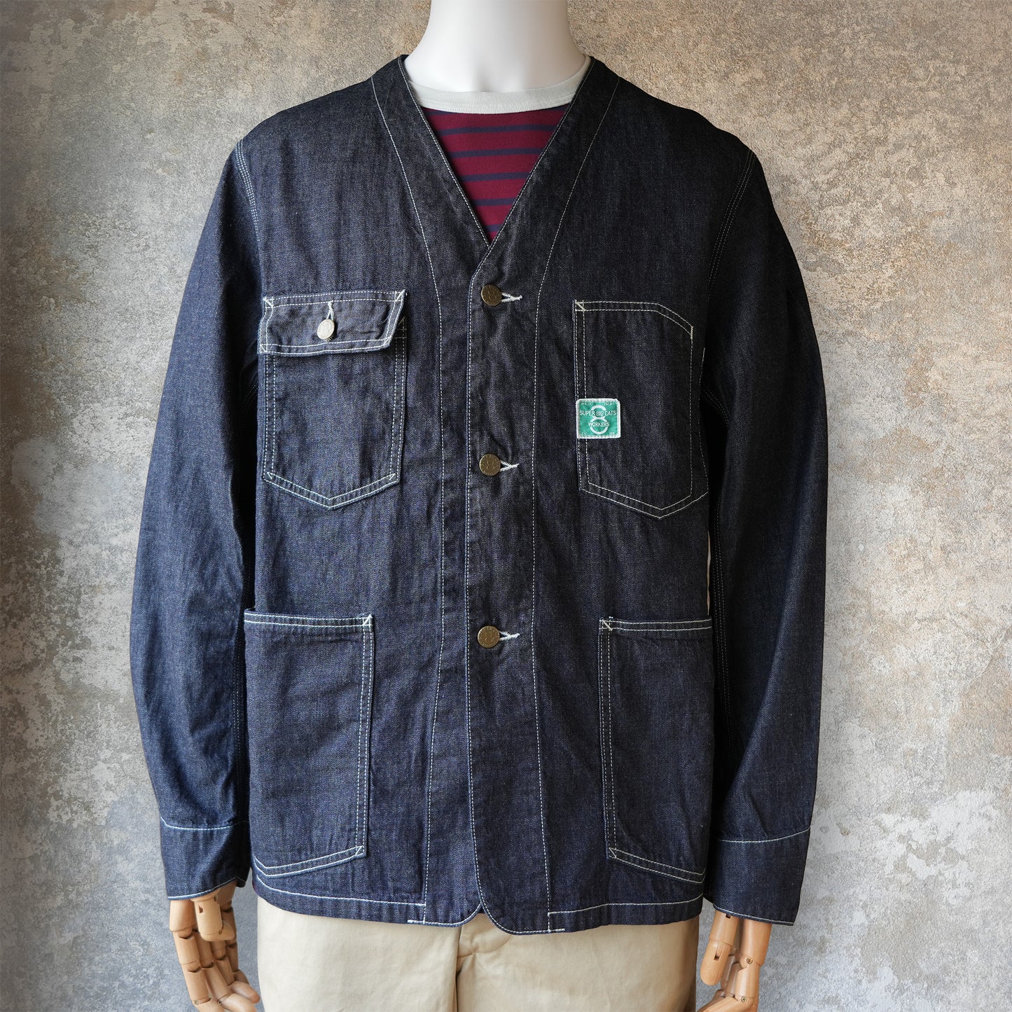 WORKERS_Engineer Jacket_8 oz Pure Indigo Denim