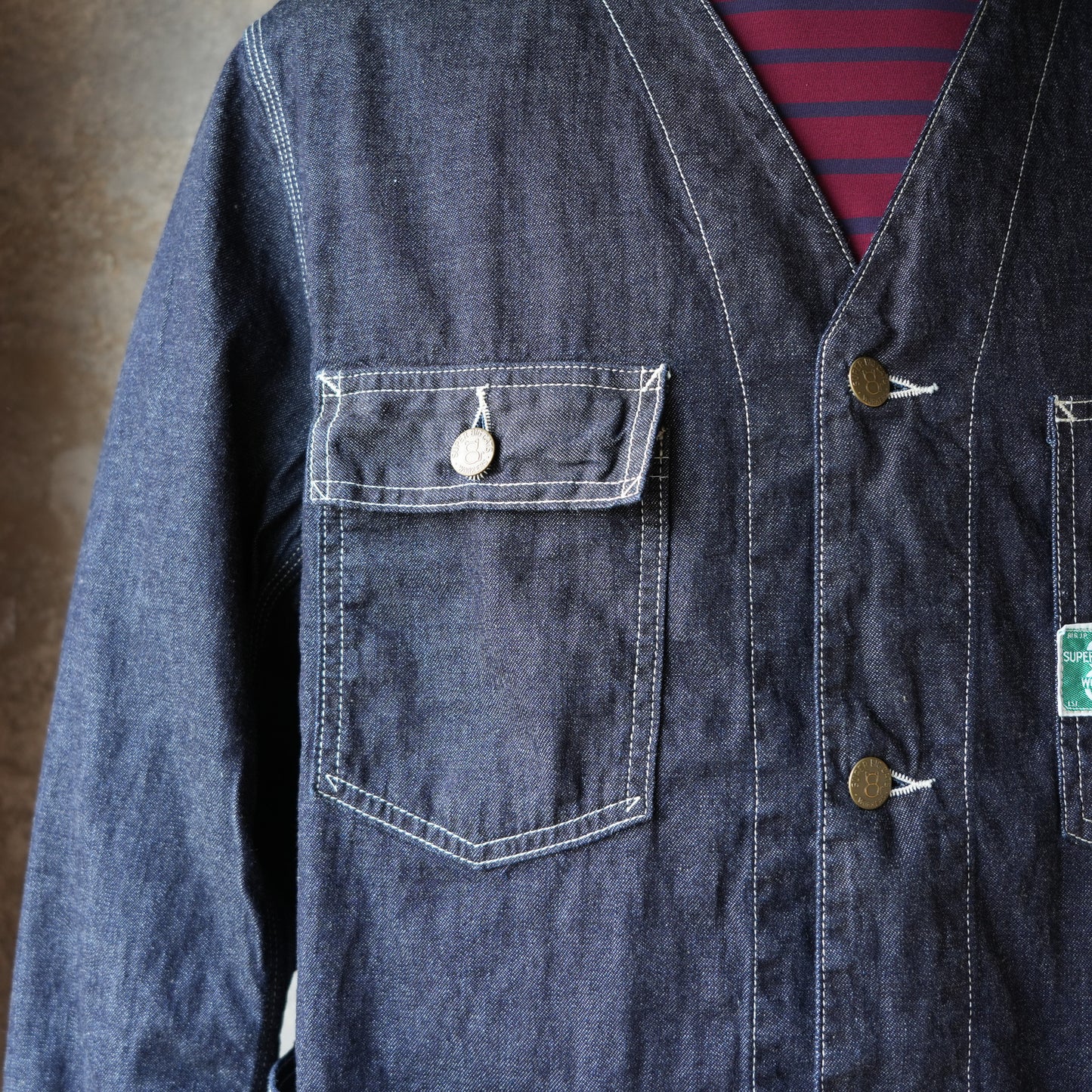 WORKERS_Engineer Jacket_8 oz Pure Indigo Denim