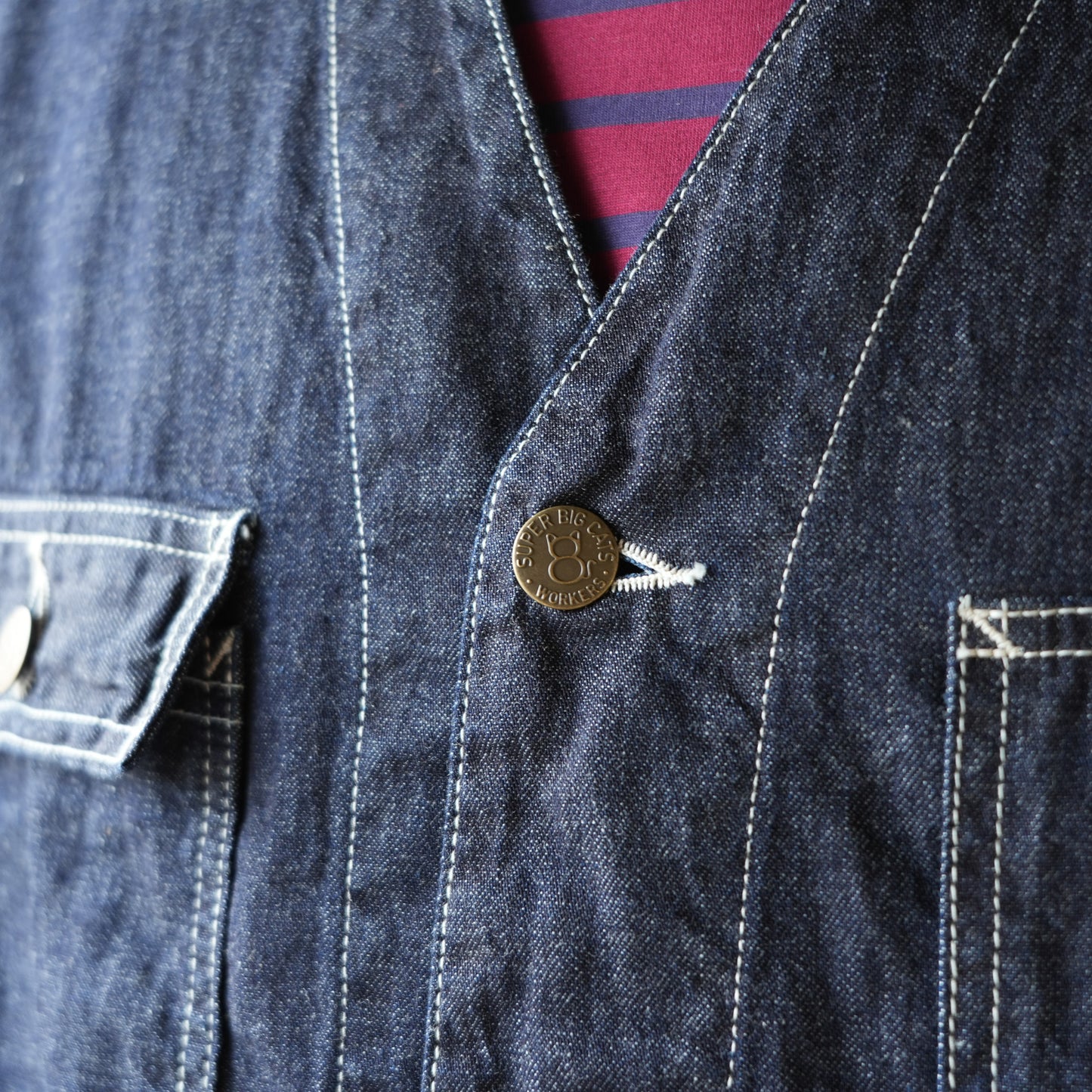 WORKERS_Engineer Jacket_8 oz Pure Indigo Denim
