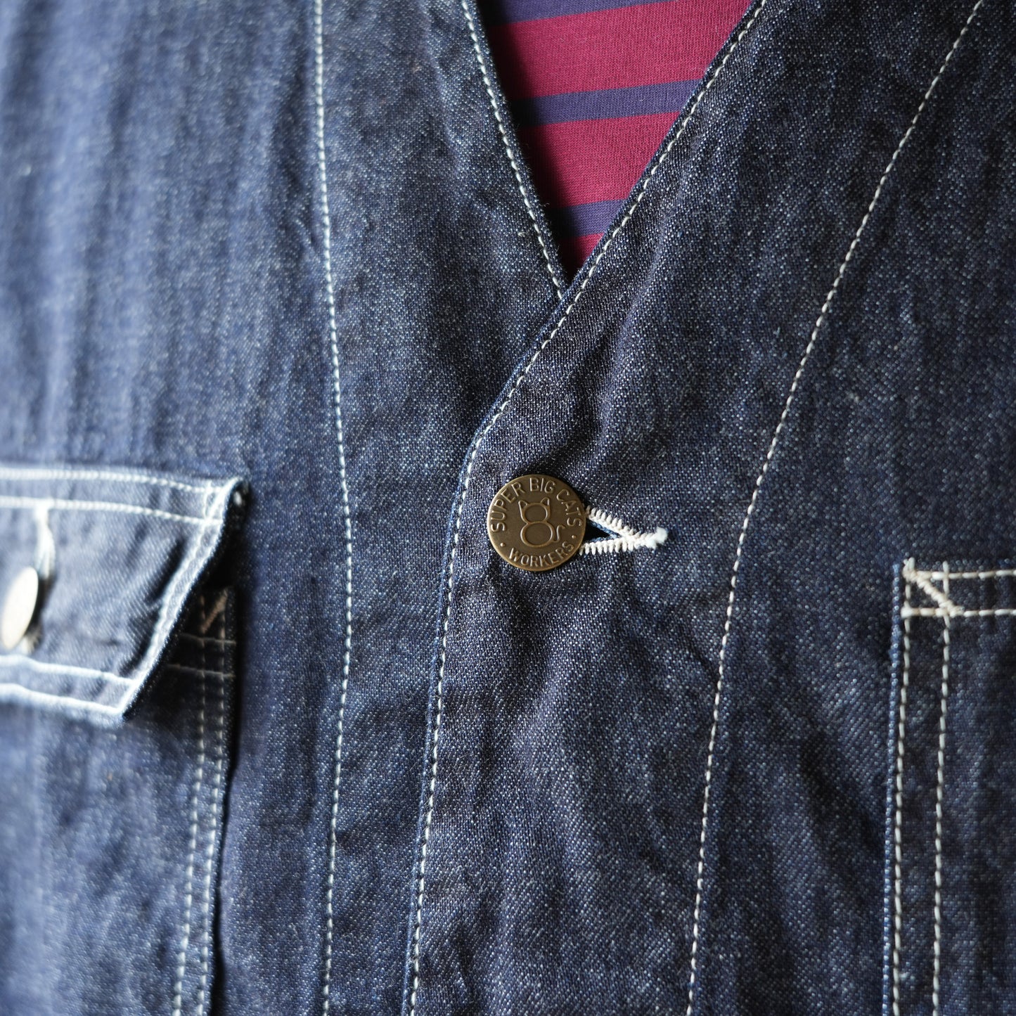 WORKERS_Engineer Jacket_8 oz Pure Indigo Denim