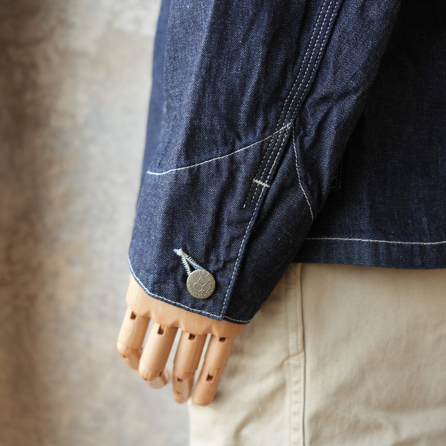 WORKERS_Engineer Jacket_8 oz Pure Indigo Denim
