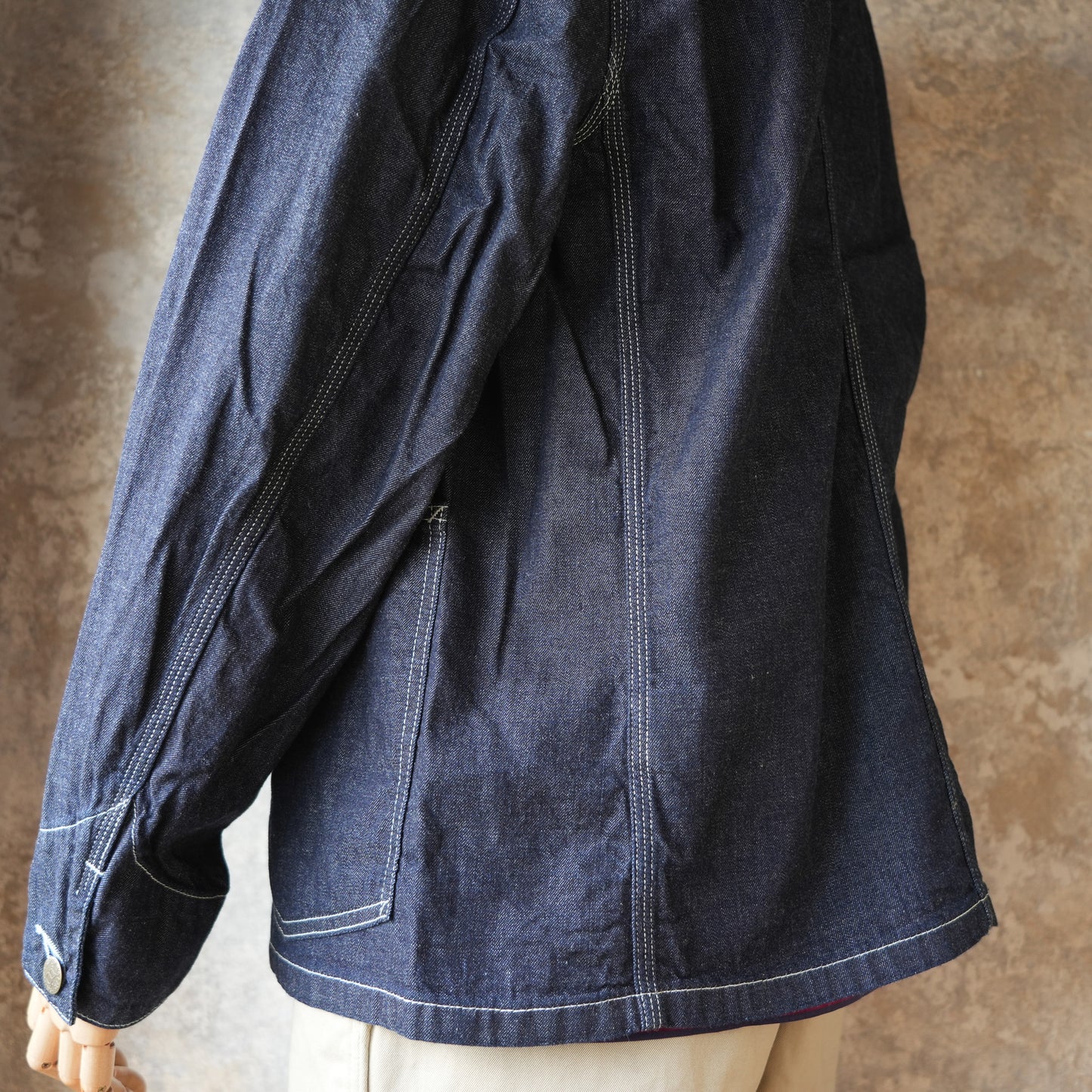 WORKERS_Engineer Jacket_8 oz Pure Indigo Denim