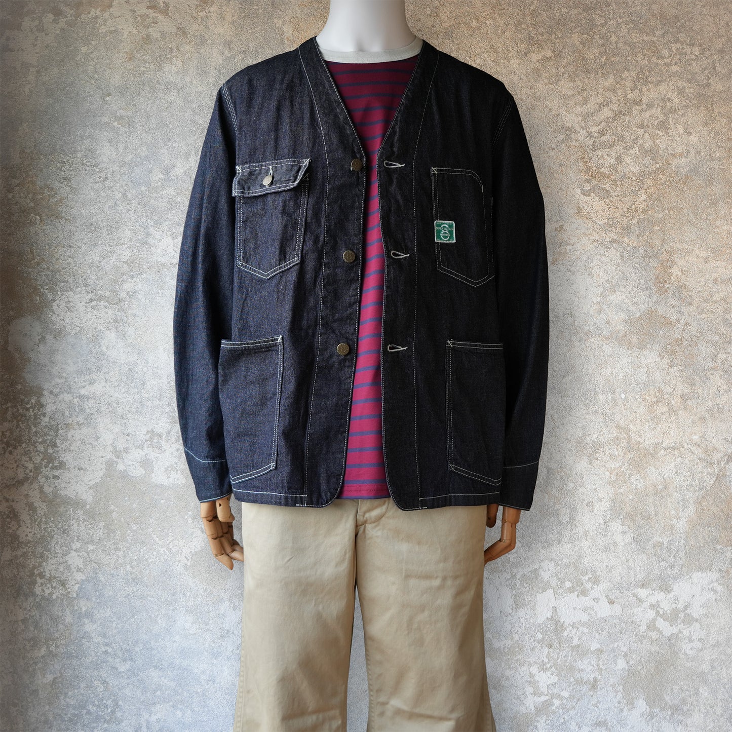WORKERS_Engineer Jacket_8 oz Pure Indigo Denim