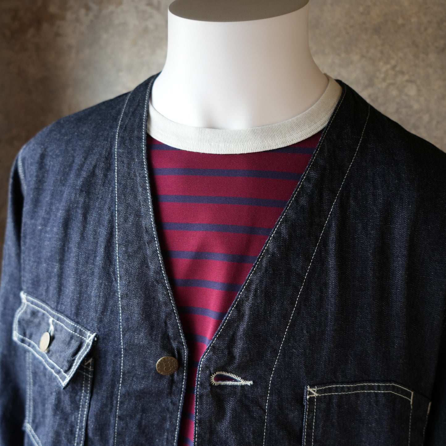 WORKERS_Engineer Jacket_8 oz Pure Indigo Denim