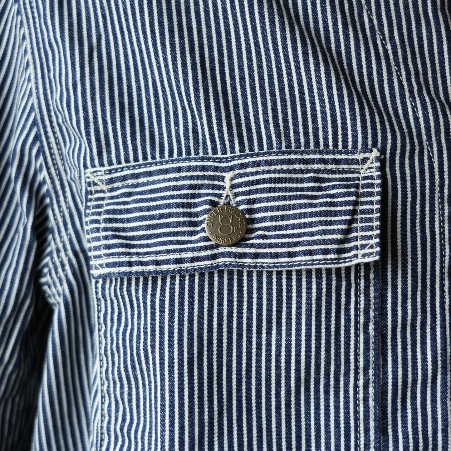 WORKERS_Engineer Jacket_6 oz Indigo Hickory