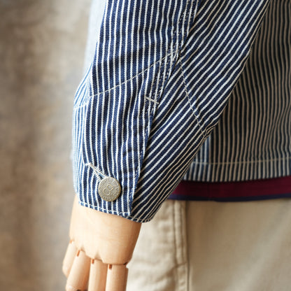WORKERS_Engineer Jacket_6 oz Indigo Hickory