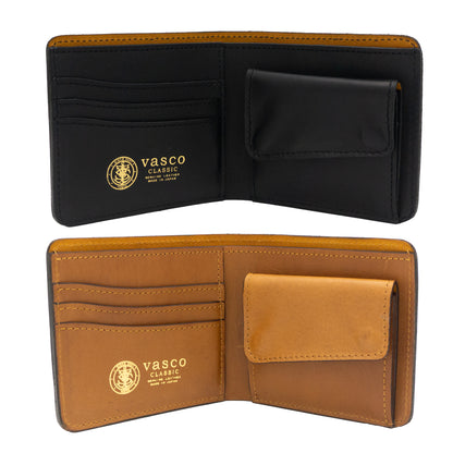 VASCO_LEATHER VOYAGE SHORT WALLET_COIN TYPE