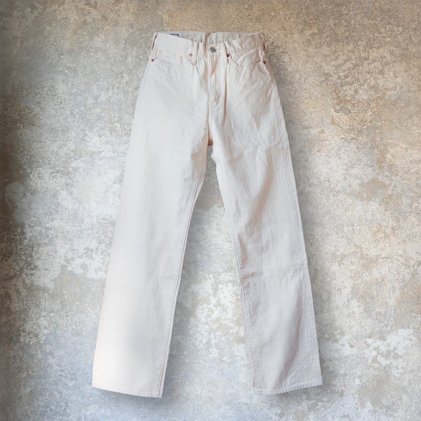 STUDIO D’ARTISAN LADIES_SDL-704E_ボムシェルホワイトジーンズ