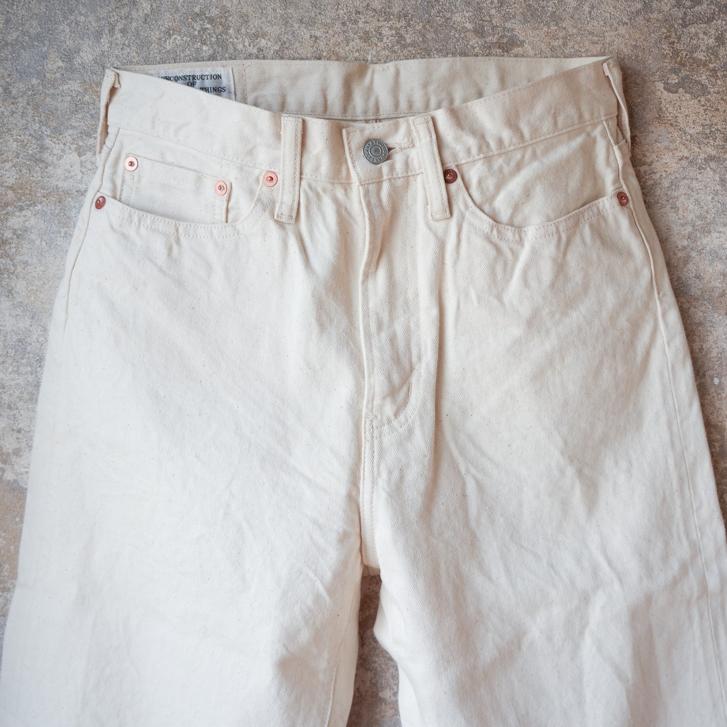 STUDIO D’ARTISAN LADIES_SDL-704E_ボムシェルホワイトジーンズ