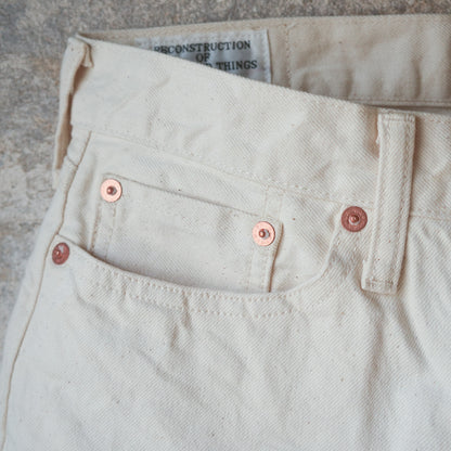 STUDIO D’ARTISAN LADIES_SDL-704E_ボムシェルホワイトジーンズ