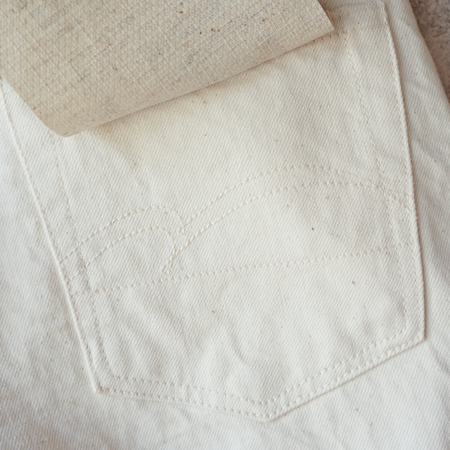 STUDIO D’ARTISAN LADIES_SDL-704E_ボムシェルホワイトジーンズ